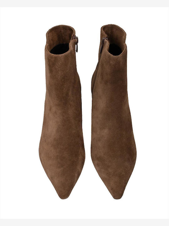 Stiefeletten Damen Braun