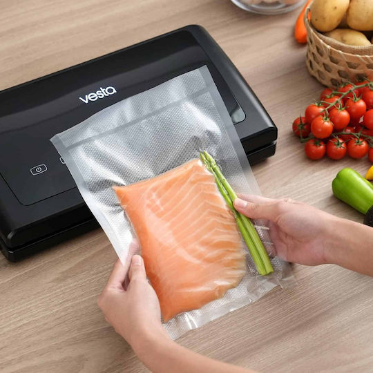 Vesta Precision Grainy Vacuum Sealer Bag 300mm x 6m 2 Rolls