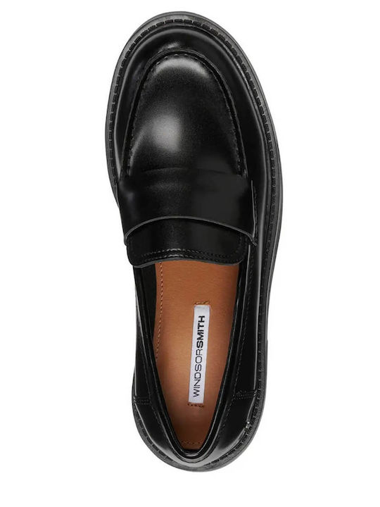 Gestern Damen Mokassins in Schwarz Farbe