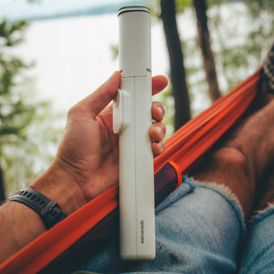Spacecase ST11 Selfie Stick with Bluetooth Remote Control White