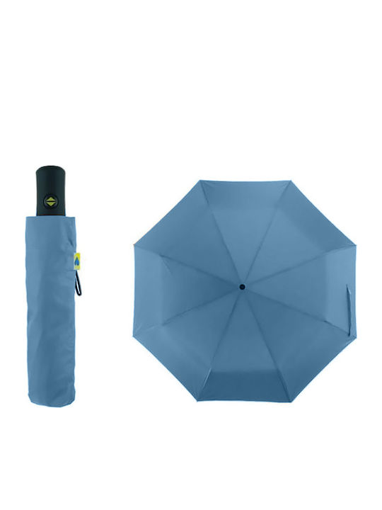 Rain Automat Umbrelă de ploaie Compact Albastru