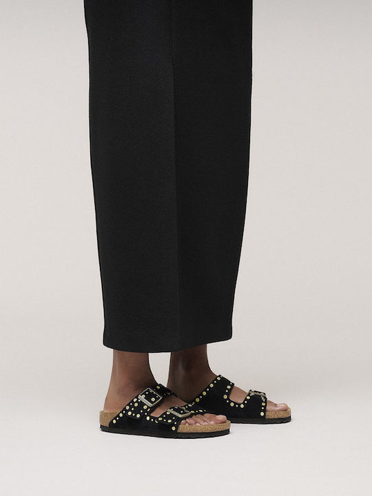 Rivet Women's Anatomic Black Sandals Regular Fit