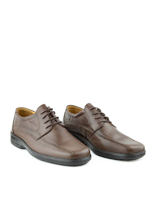 Men's Leather Casual Shoes Brown