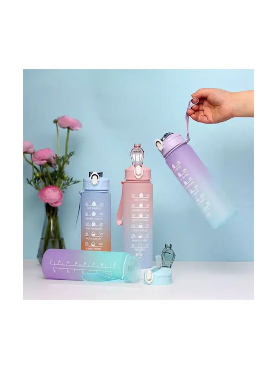 Pandaboo Sticla de apa 900ml Albastru deschis
