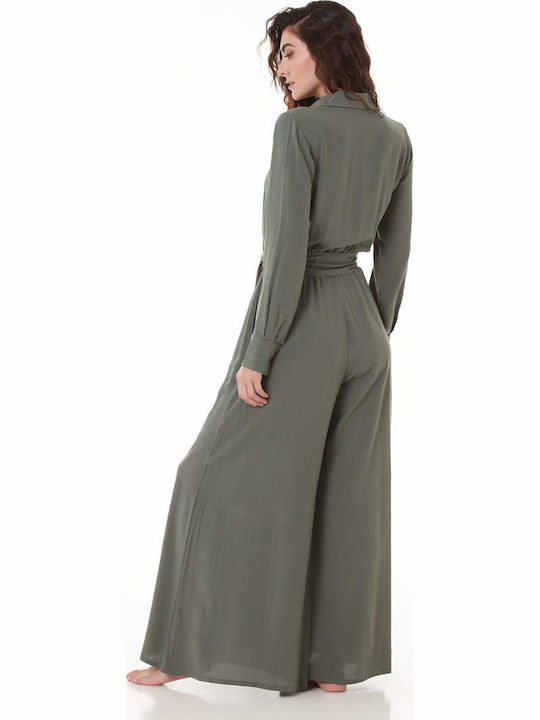 Women's Long-sleeved One-piece Suit Black