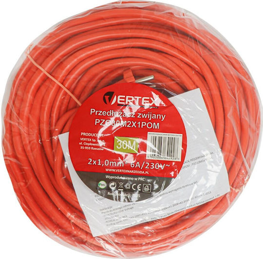 Vertex Удължителен кабел с прекъсвач с дължина 30м