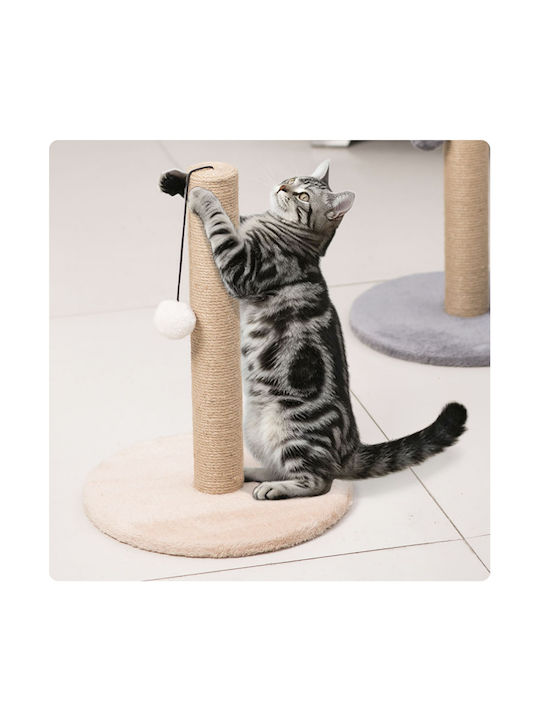 Lean Toys Scratching Post Poles Brown 40x30cm