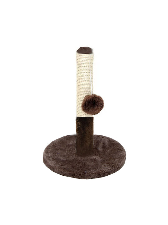 Lean Toys Scratching Post Poles Brown 40x30cm