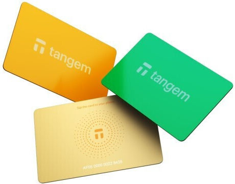 Tangem Wallet 3-card Set Sun Drop