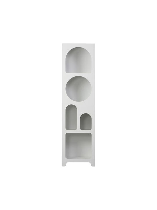 Bibliothek Emersi Weiß 48x35x180cm