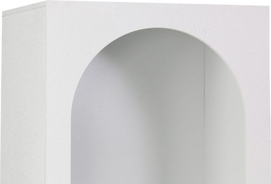 Bibliothek Emersi Weiß 48x35x180cm