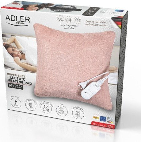 Adler Pillow Heating Pad Pink 38x38cm