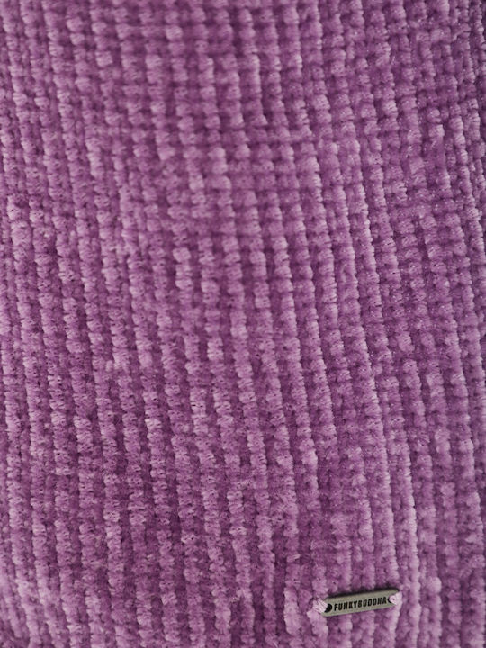Mini Knitted Lilac Dress