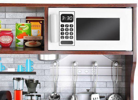 Kruzzel Children's Kitchen Kitchen, Dishwasher and Refrigerator made of Wood 80.5 cm