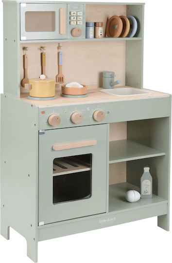 Little Dutch Wooden Kids Kitchen for Ages 3+