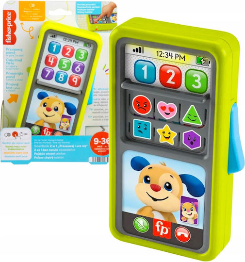 Fisher Price Toy Phone Laugh & Learn Smartphone with Music and Sounds for 9++ Months