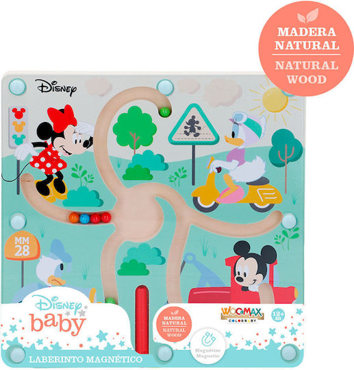 Disney Βρεφικό Παιχνίδι από Ξύλο για 12+ Μηνών