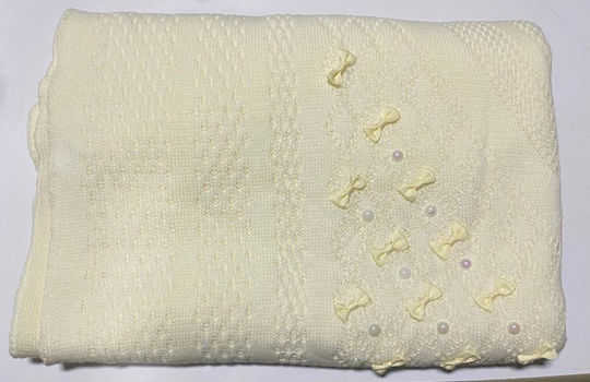 Одеяло Детски пелени за пелени Бежов Cream 100x100см.