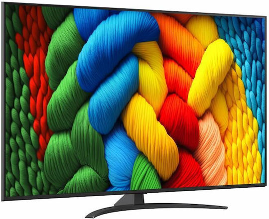 LG Smart Τηλεόραση 65" 4K UHD LED NanoCell AI NANO81 HDR (2025) 65NANO81A3A
