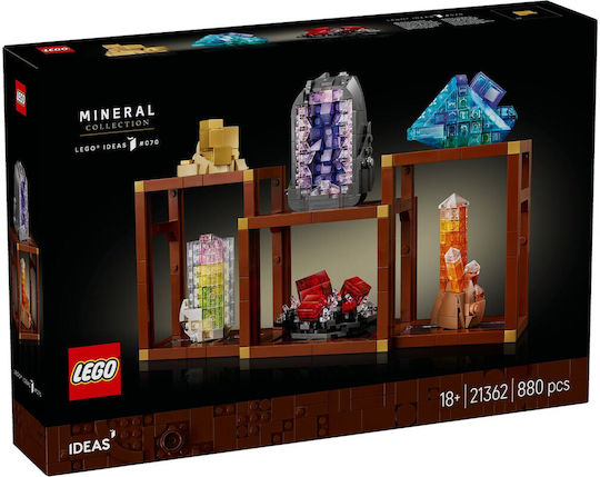 LEGO Lego-Ideen Mineral Sammlung Für 18+ Jahre 880 Stück