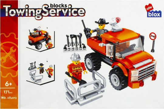 Alleblox Cuburi De Construit Towing Service Pentru 6+ Ani 171 Bucăți