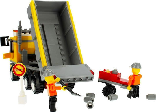 Alleblox Cuburi De Construit Construction Crew Pentru 6+ Ani 221 Bucăți