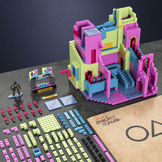 Mattel Τουβλάκια Mega Squid Game The Staircase 1735τμχ