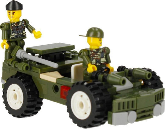 Alleblox Military Force Building Blocks 3in1 for 6+ Years 180 Pieces