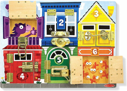 Melissa & Doug Blocuri Educaționale Bloackables: Latches