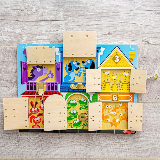 Melissa & Doug Blocuri Educaționale Bloackables: Latches
