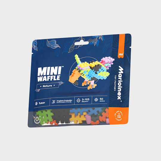 Marioinex Τουβλάκια Mini Waffle για 3+ Ετών 50τμχ