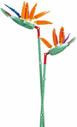 Sluban Building Blocks Pleyerid Flower of the Crane Strelitzia Reginae for 10+ Years 140 Pieces