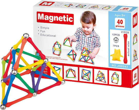 ToyMarkt Μαγνητικό Παιχνίδι Κατασκευών