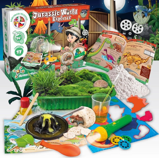 Trefl Jucărie de Construcție din Lemn Become A Dinosaur Explorer
