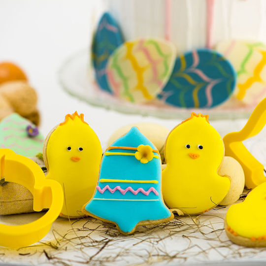 Decora Plastic Cookie Cutter 2pcs
