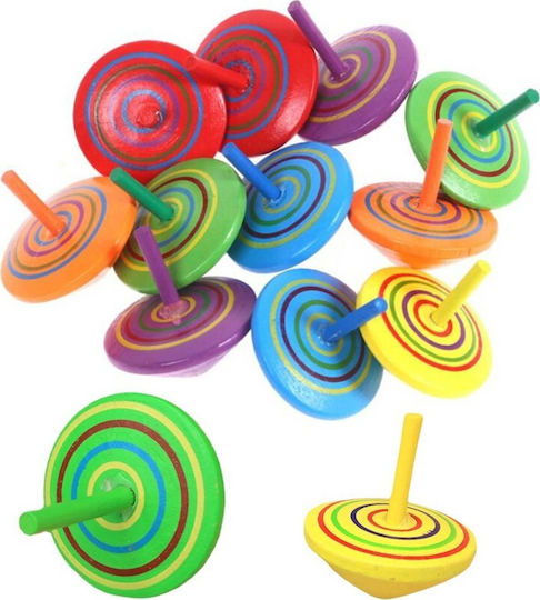 Lean Toys Ξύλινη Σβούρα