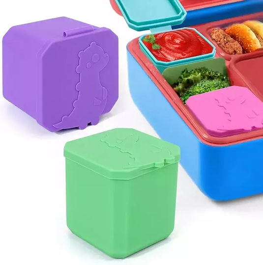 Cutie Din Silicon Pentru Sos Dino Violet