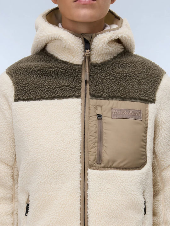Yupik Og Women's Short Lifestyle Jacket for Winter Beige
