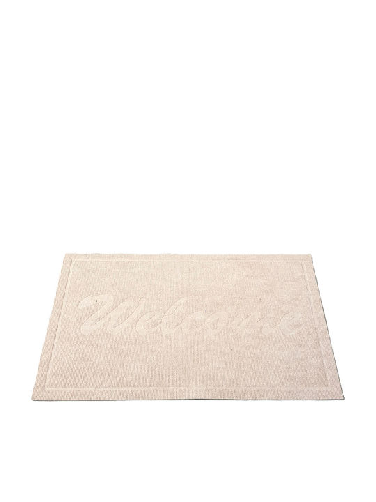Kotonia Home Covor de Intrare Antiderapant Bej 75x45buc