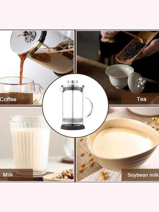 Teekanne mit Filter Glas Braun 600ml