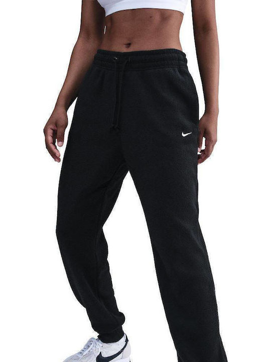 Sweatpants Jogger Fleece Black / Sail