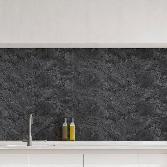 Self-adhesive Furniture Film In Gray Marble Color 40x500cm