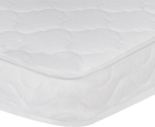 Maylin Double Bed Upholstered with Fabric Turquoise for Mattress 120x200cm