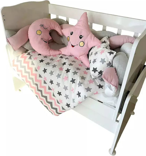 Set De Lenjerii Patut Bebe 7 Bucăți 50x100