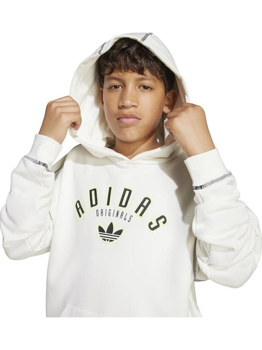Kids Sweatshirt with Hood White Originals