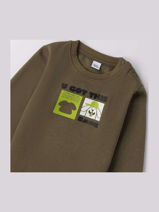 Kids Sweatshirt Green Sweatshirt