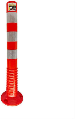 Cresman Plastic Traffic Columns Orange W75xH75cm