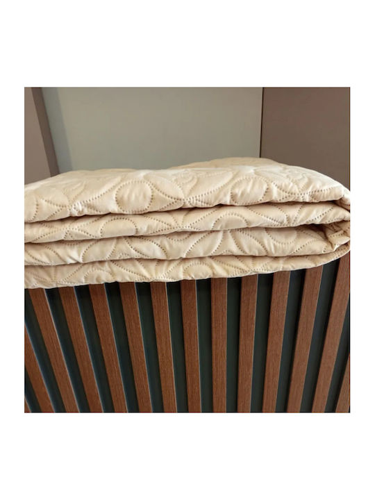 Carmel Κουβερλί Μονό Ecru 150x220cm