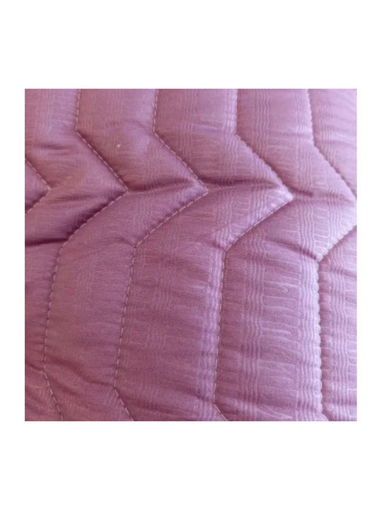 Carmel Пухено Единично с Пълнеж Microfiber 150x220бр Dark Lila 150 г/м²Gsm