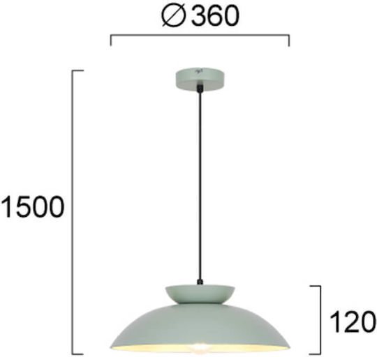 Viokef Superb Κρεμαστό Φωτιστικό 36x36x150εκ. Viokef Superb Κρεμαστό Φωτιστικό 36x36x150εκ.